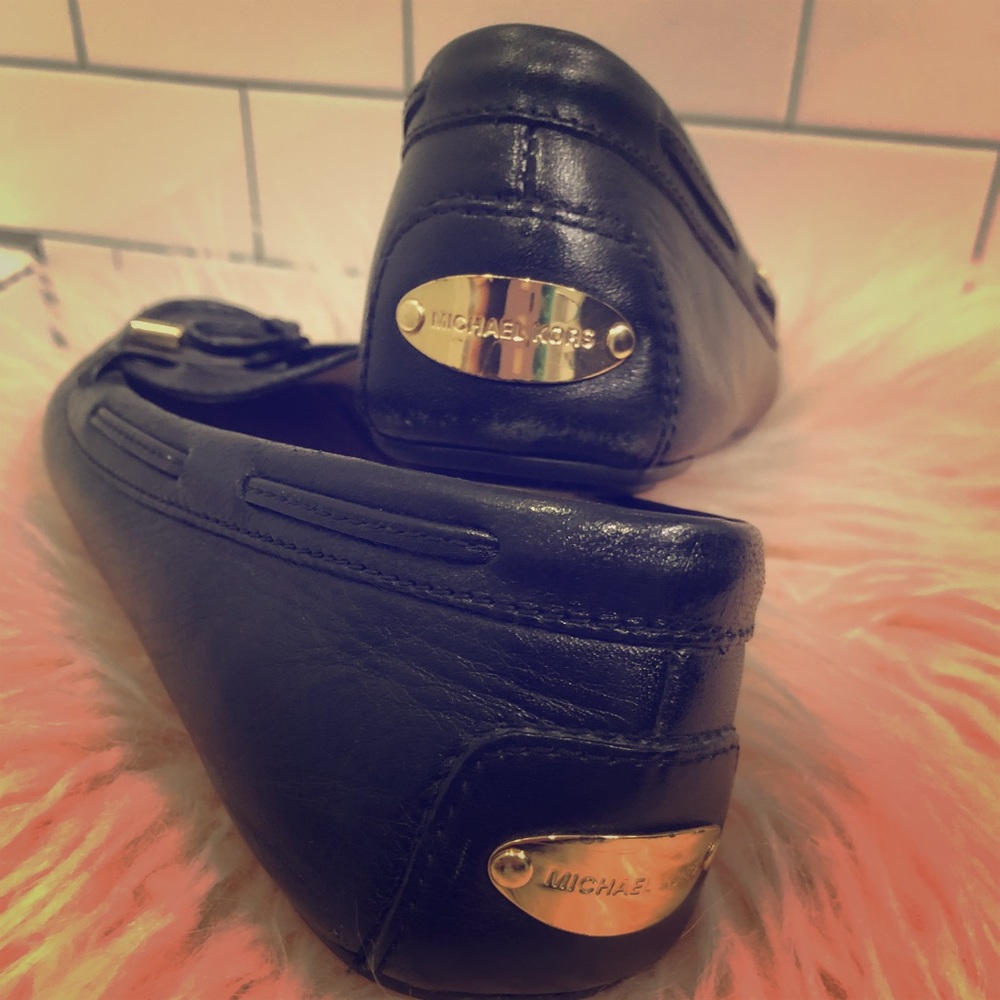 Michael Kors Black Loafers